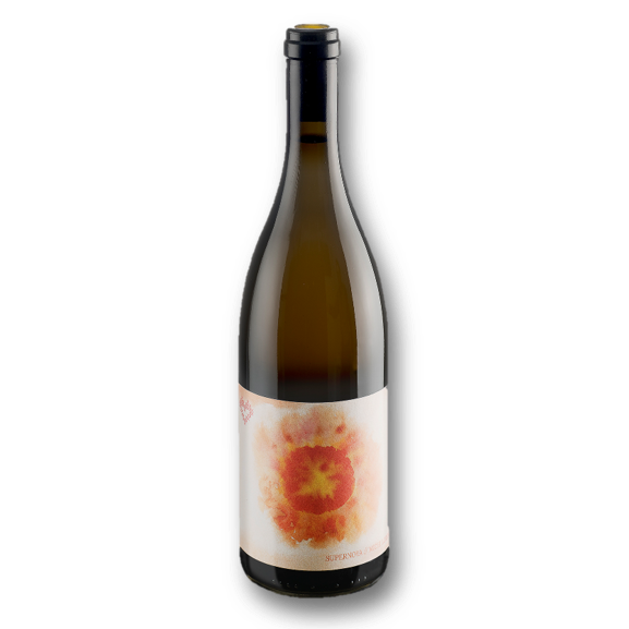 Michi Lorenz - SUPERNOVA Morillon, exklusiver Naturwein aus Österreich in Goldgelb, perfekt für Apéro und Fischgerichte.