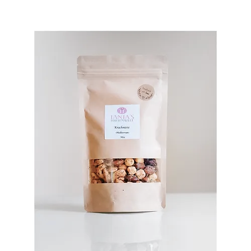 Tanja's Tortenwelt - Krachnüsse Mediterran 150g, mediterrane Nüsse, exklusive Delikatessen und Naturwein Schweiz.