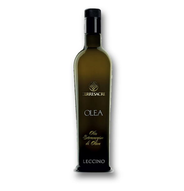 TERRESACRE - NATIVES OLIVENÖL EXTRA in elegant dark bottle, ideal for gourmet cooking and fine dining.