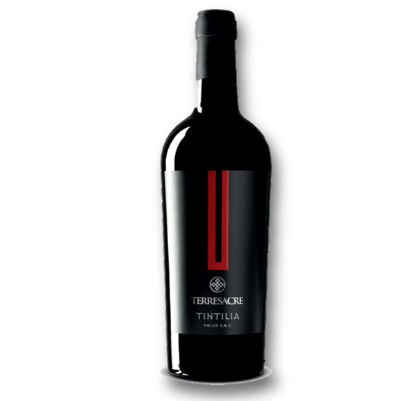 TERRESACRE TINTILIA MOLISE DOC bouteille de vin rouge élégant, idéal pour les amateurs de vin en Suisse.