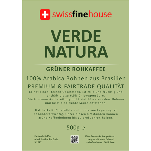 Green coffee beans 6.5