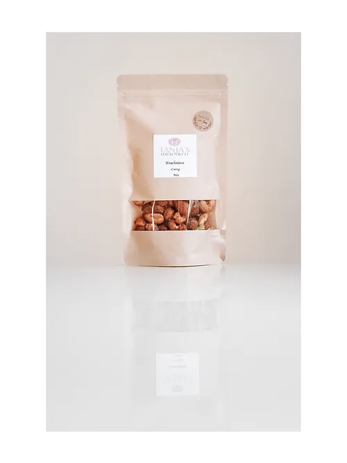 Tanja's Tortenwelt - Krachnüsse gewürzt in einer eleganten Verpackung, ideal für exklusive Delikatessen.